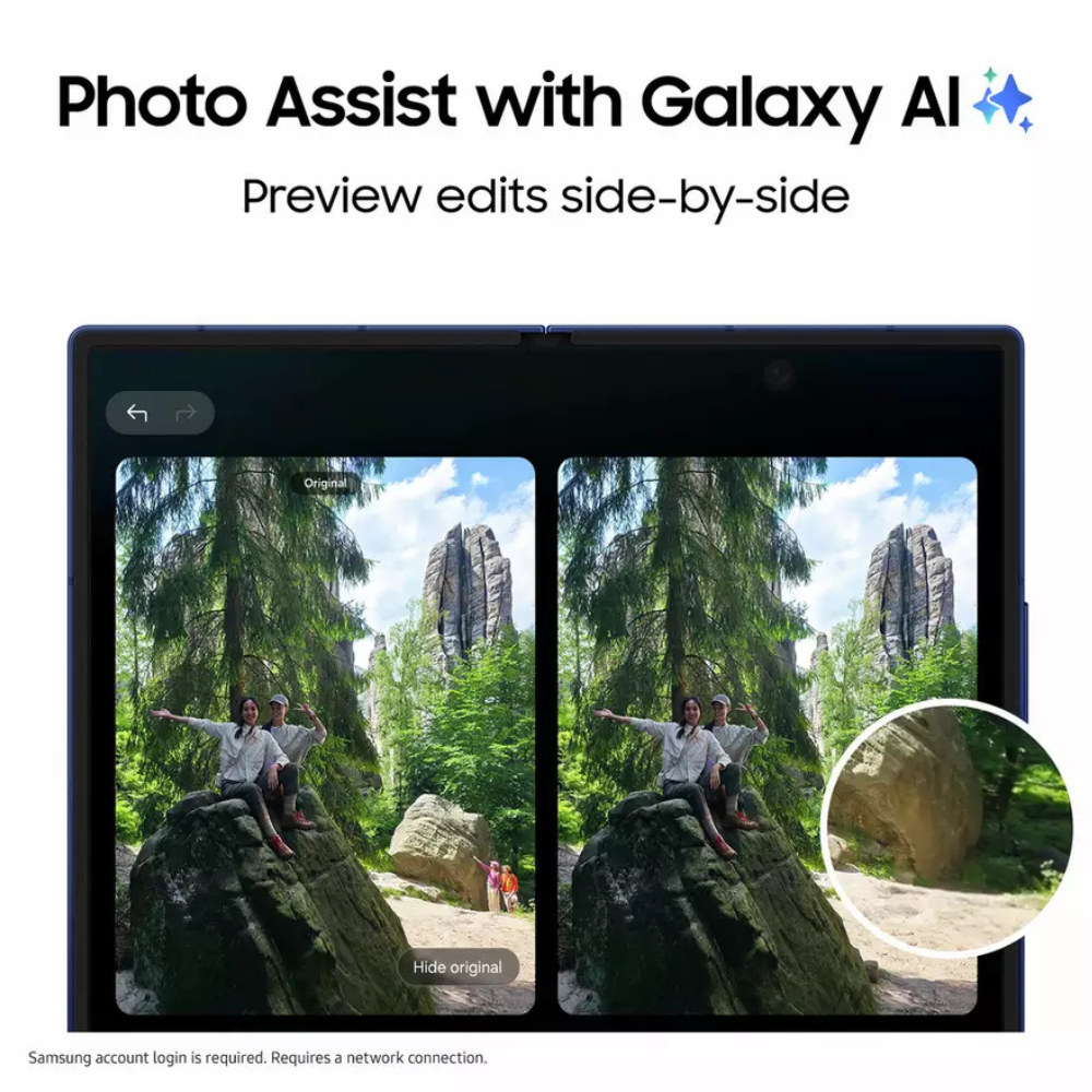 Samsung Galaxy Z Fold7 Mint (256GB) with Galaxy AI SM-F966BLGBEUB