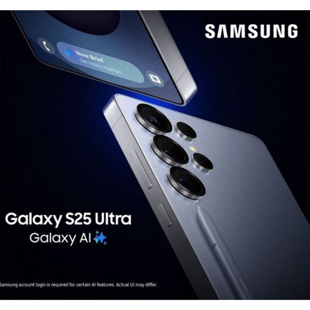 Samsung Galaxy S25 Ultra 5G, 256GB with Galaxy AI Titanium Black