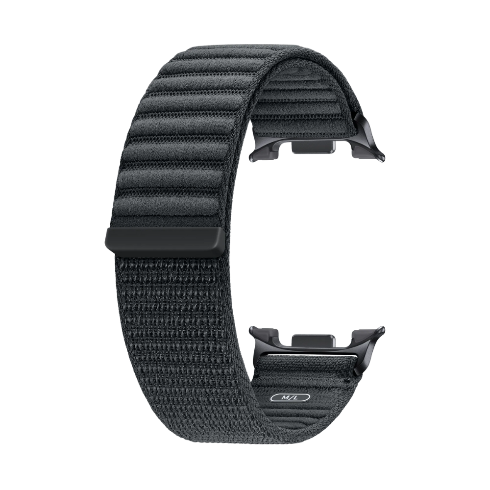 Samsung  Fabric Watch Band (Graphite, M/L) for Galaxy Watch8 & Watch8 Classic - ET-SVL33LBEGEU