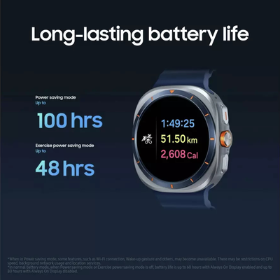 Samsung Galaxy Watch Ultra LTE (2025) 47mm, with Galaxy AI SM-L705FZB2EUB