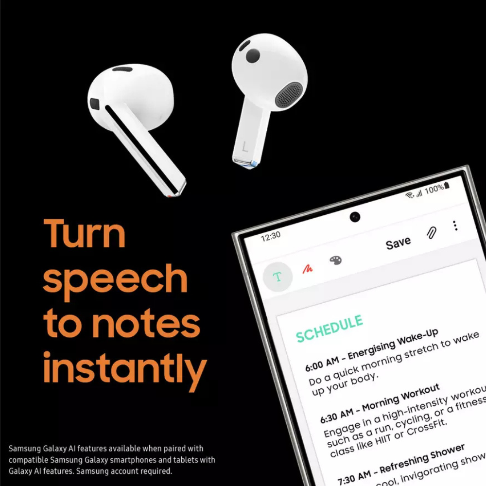 Samsung Galaxy Buds3 - Galaxy AI Silver